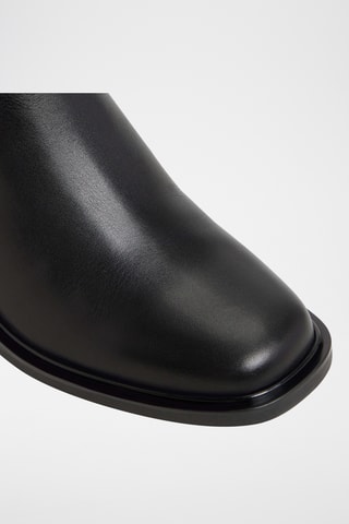 Bottes en cuir Anahi - Noir