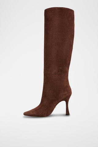 Bottes en cuir Adalinda - Marron