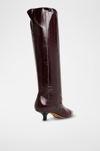 Bottes en cuir Everose - Bordeaux