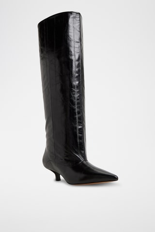 Bottes en cuir Everose - Noir