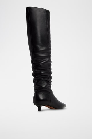 Bottes en cuir Muttsee - Noir