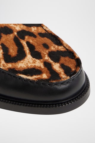 Mocassins en cuir Kieran - Noir