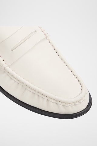 Mocassins en cuir Speakeasy - Ivoire