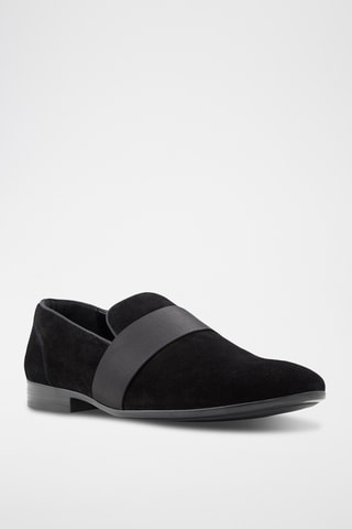 Mocassins en cuir Asaria - Noir