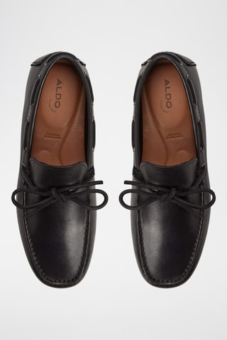 Mocassins en cuir Kaleb-In - Noir