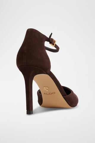 Escarpins montants en cuir Merlo - Marron