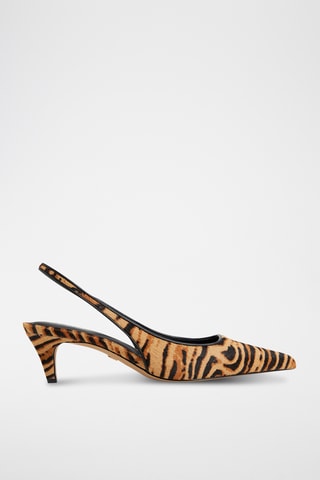 Escarpins en cuir Leanah - Marron