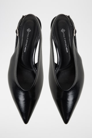 Escarpins vernis Monett - Noir