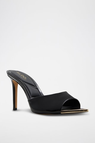 Mules à talons Anniebrilden - Noir