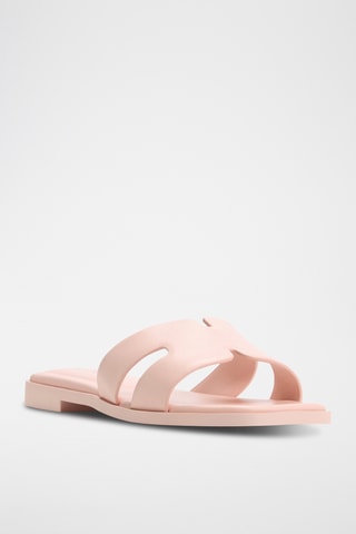Mules en cuir Itsandal - Rose