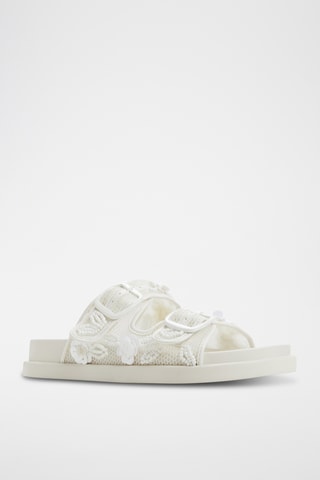 Mules à talons Gamila - Blanc