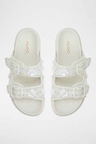 Mules à talons Gamila - Blanc