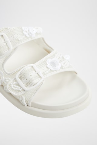 Mules à talons Gamila - Blanc