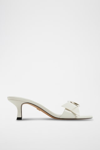 Mules plateformes Bohemina - Blanc