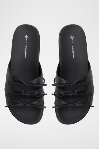 Mules plateformes Sofiarose - Noir