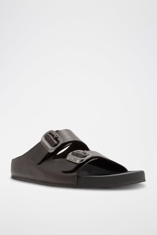 Mules en cuir Kennebunk - Marron foncé
