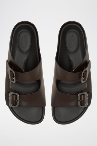 Mules en cuir Kennebunk - Marron foncé