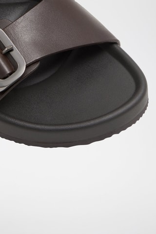 Mules en cuir Kennebunk - Marron foncé