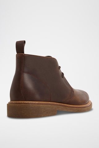 Boots en cuir Jefrey - Marron