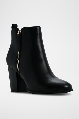 Bottines en cuir Noemieflex - Noir