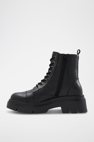 Bottines en cuir Marthia - Noir
