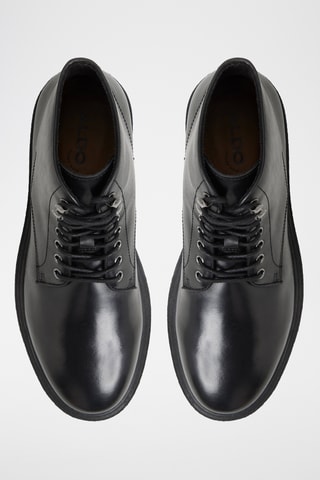 Boots en cuir Waltonn - Noir