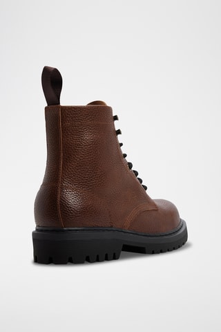 Boots en cuir Doublezero - Marron