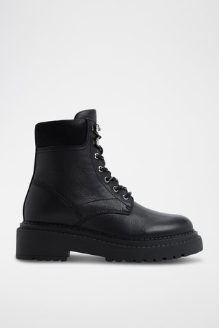 Bottines en cuir Lewellan - Noir