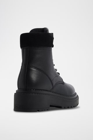 Bottines en cuir Lewellan - Noir