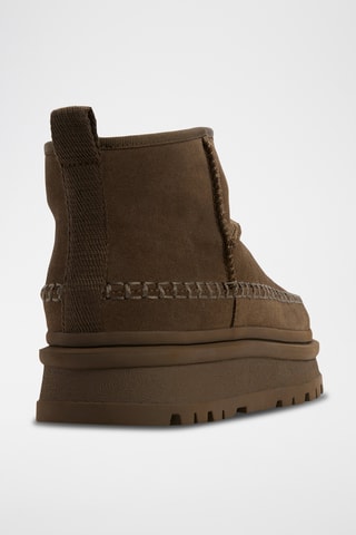 Bottines en cuir Milanie - Marron