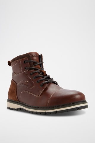 Boots en cuir Armie - Marron