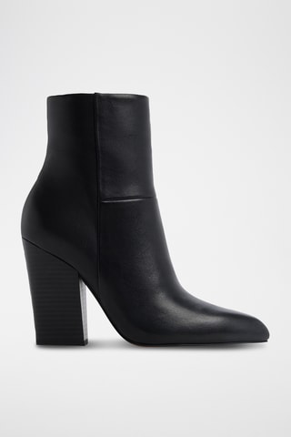 Bottines en cuir Karinaa - Noir