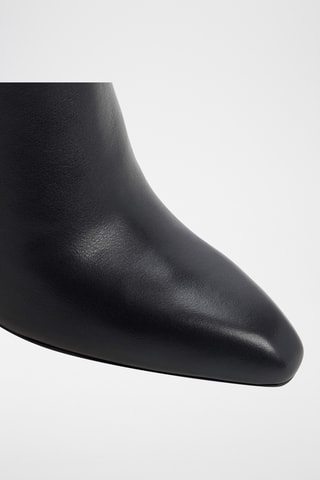 Bottines en cuir Karinaa - Noir