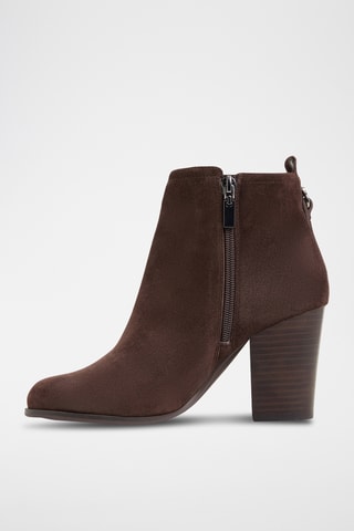 Bottines en cuir Noemia - Marron