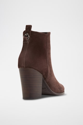 Bottines en cuir Noemia - Marron