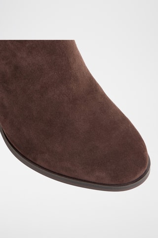 Bottines en cuir Noemia - Marron