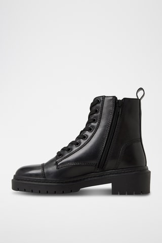Bottines en cuir Goer-In - Noir
