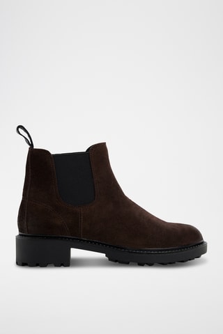 Bottines Chelsea en cuir Faversham - Marron