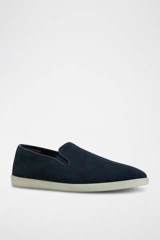 Slip-on en cuir Seawind - Bleu marine