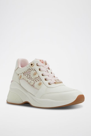 Baskets plateformes Enzie - Blanc