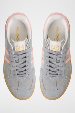 Baskets plateformes en cuir Elabrintar - Gris