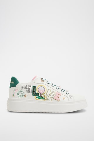 Baskets plateformes Foremore - Blanc