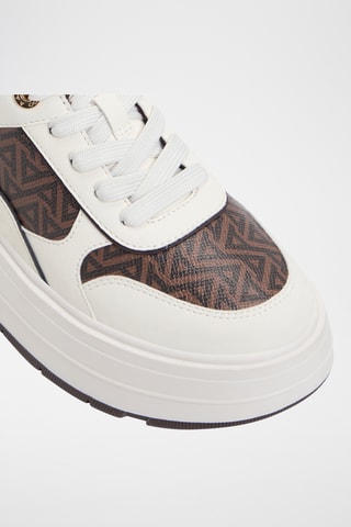 Baskets plateformes Whallian - Blanc