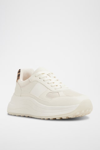 Baskets plateformes Kenbarry - Crème