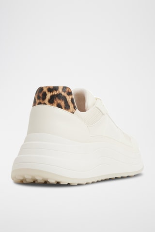 Baskets plateformes Kenbarry - Crème