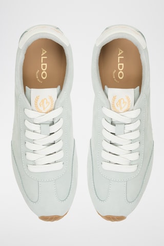 Baskets en cuir Carefree - Vert clair