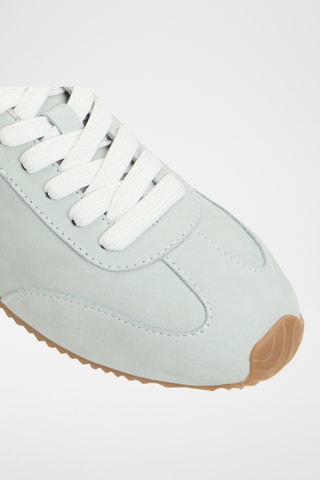 Baskets en cuir Carefree - Vert clair