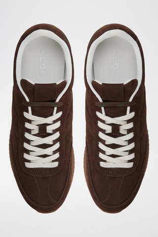 Baskets en cuir Nathaniel - Marron