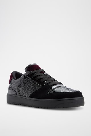 Baskets vernies Zethan - Noir