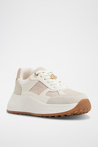 Baskets plateformes Kenbarry - Ecru